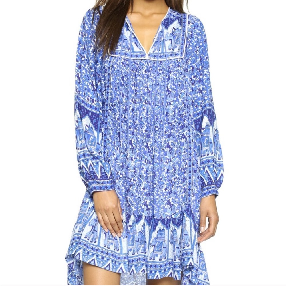 RAGA Boho Gypsy Blues Dress